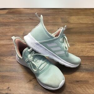 Adidas Women's Mint and White Athletic Shoes